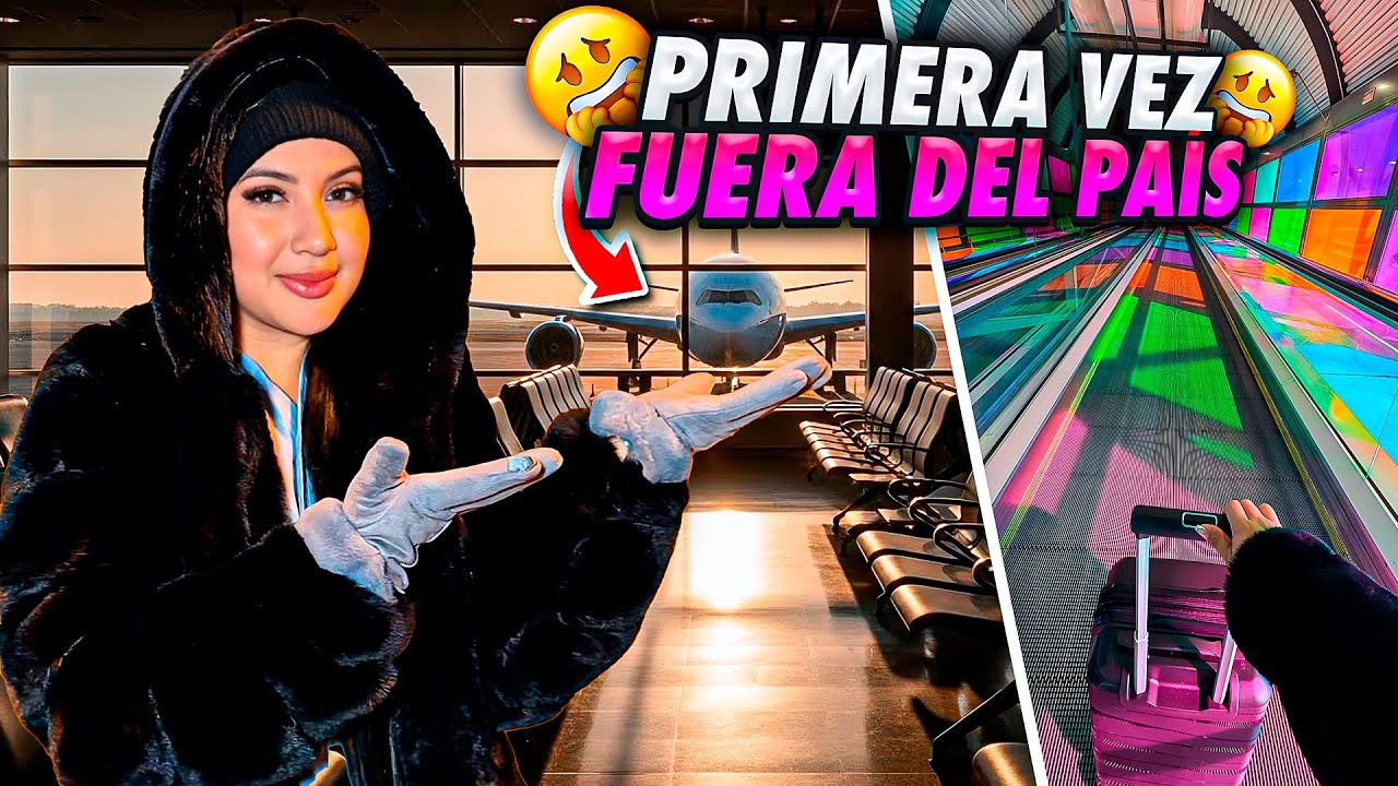 🤯✈️PRIMERA VEZ SALIENDO DEL PAÍS 🥵14 hrs viajando*Kelly Muñoz*