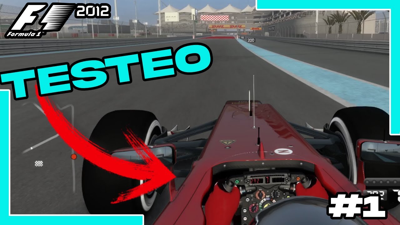 Hacemos el TEST de JÓVENES PILOTOS... termina bien - F1 2012 - Ep. 1