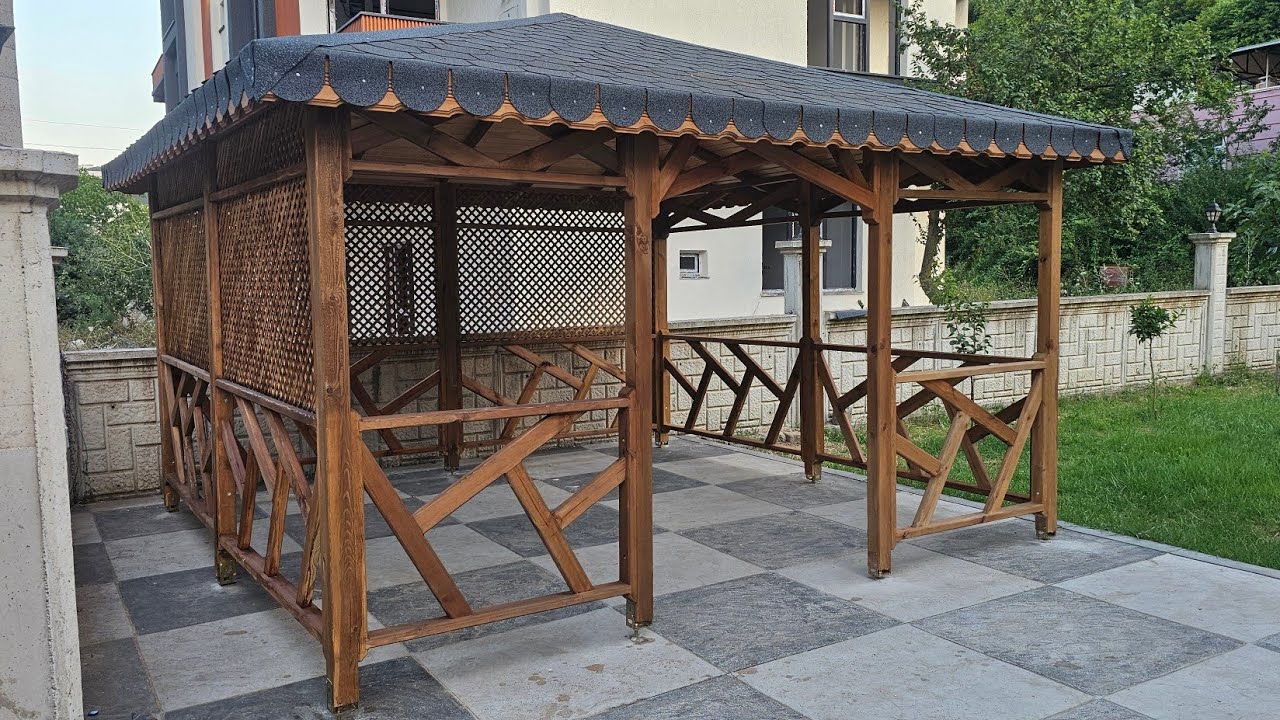 KAMELYA-ÇARDAK YAPIMI (TÜMÜ) ...MAKİNG PERGOLA