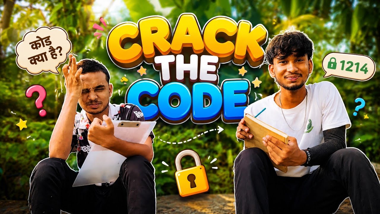 Crack The Code Challenge With My Brother 🧠Can My Brother Crack The Code?Who Win The Code Challenge?🏆