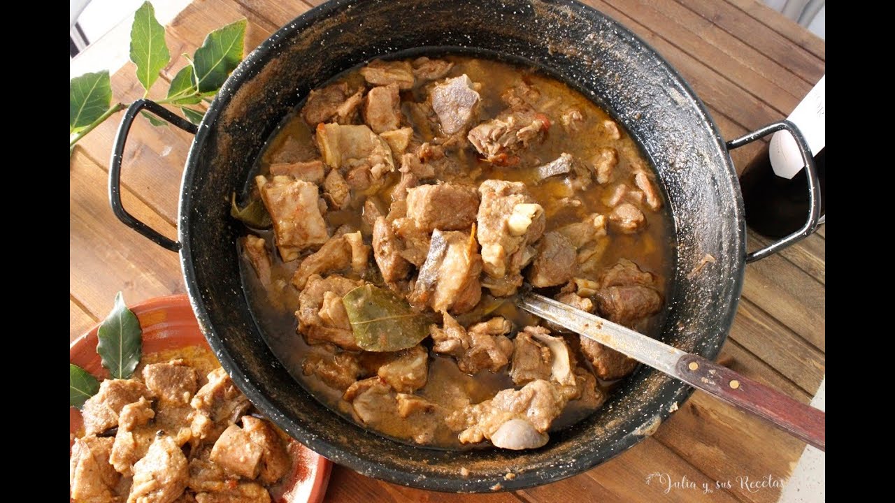 Caldereta de cordero manchega😋RECETA DE MI PADRE!