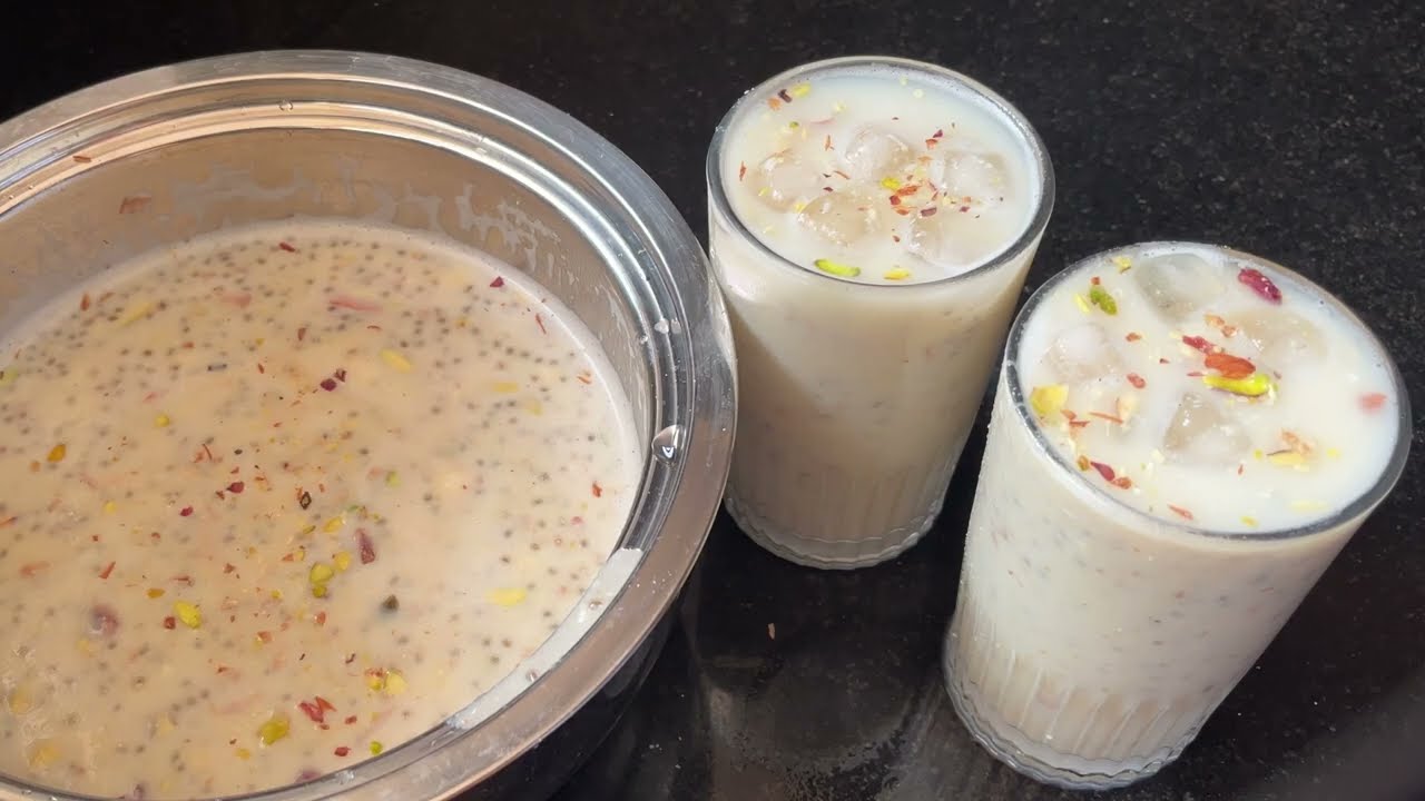 Healthy Dates Badam Milk | Perfect Summer Cooling Drink 🍸| Tasty & Healthy Summer Drink | 