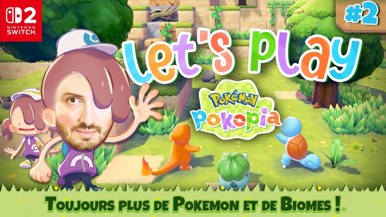 POKEMON POKOPIA enfin là ! POKEMON x DRAGON QUEST BUILDERS x ANIMAL CROSSING ?