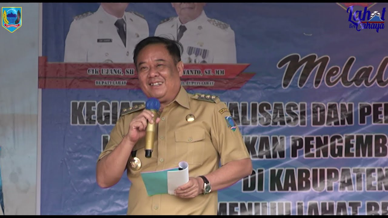 Bupati Lahat Resmikan Objek Wisata Ayik Pacar di Jarai,  Sekaligus Kukuhkan Kelompok Sadar Wisata