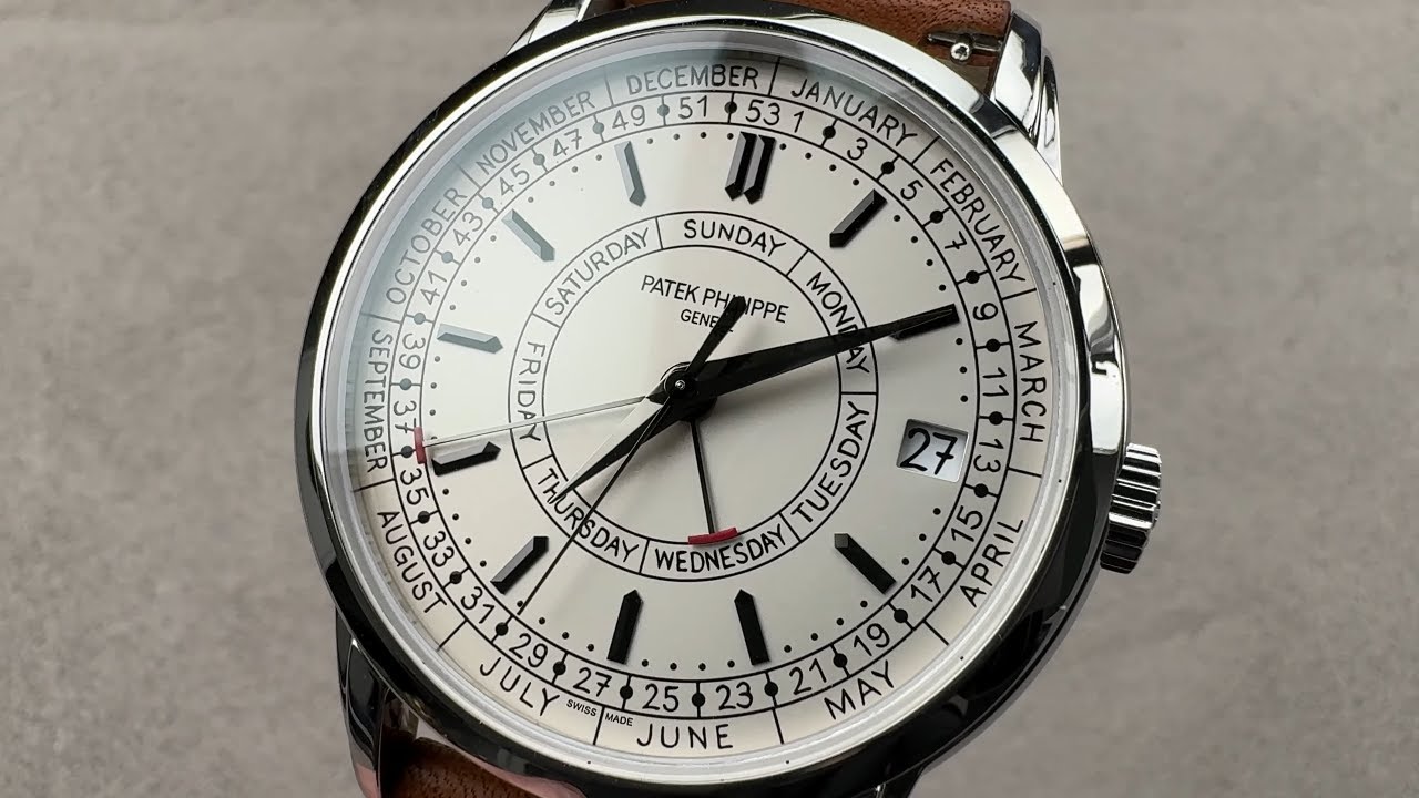 Обзор часов Patek Philippe 5212 Calatrava Weekly Calendar (5212A-001)