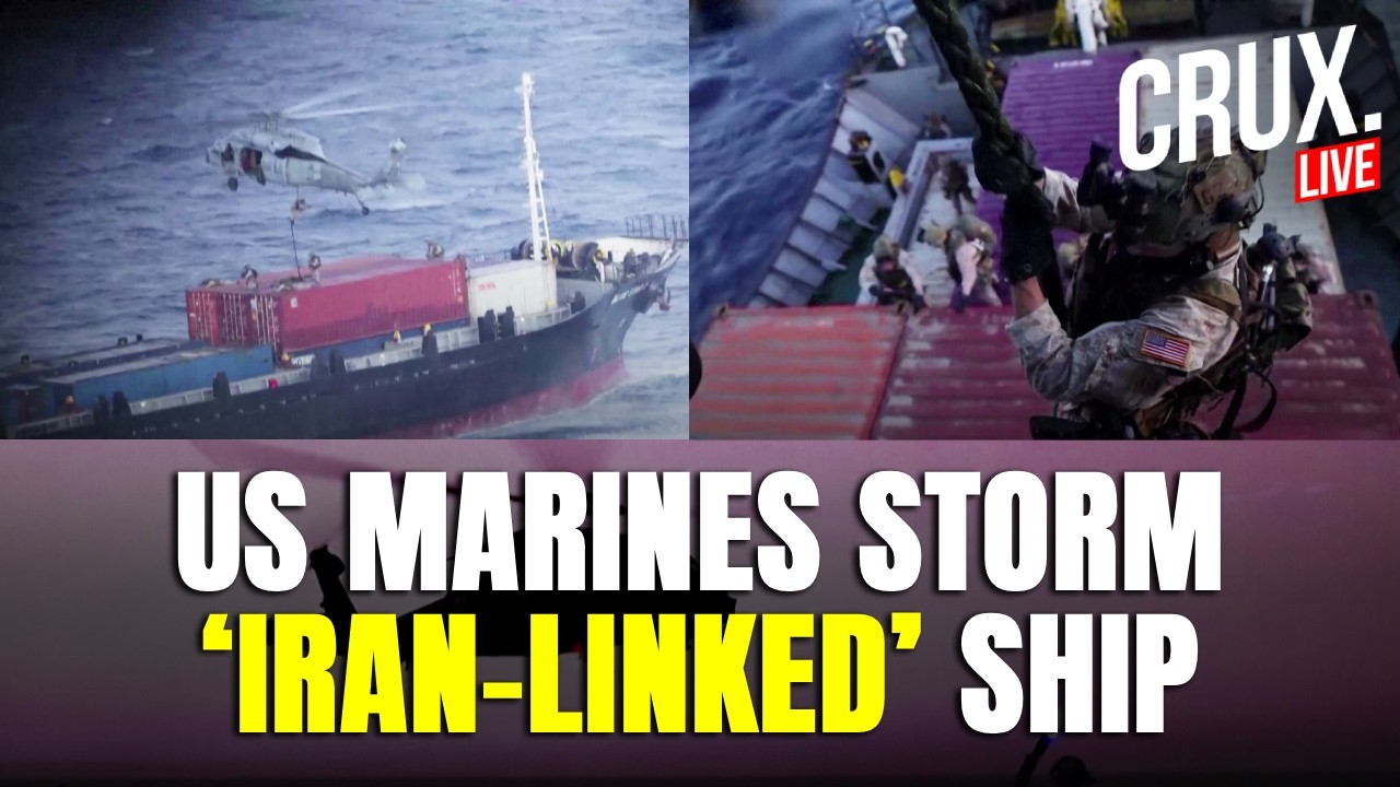 Live | US Marines Board Ship in Arabian Sea In Dramatic Op, Iran Vows to &lsquo;Burn US Vessels' | IRGC