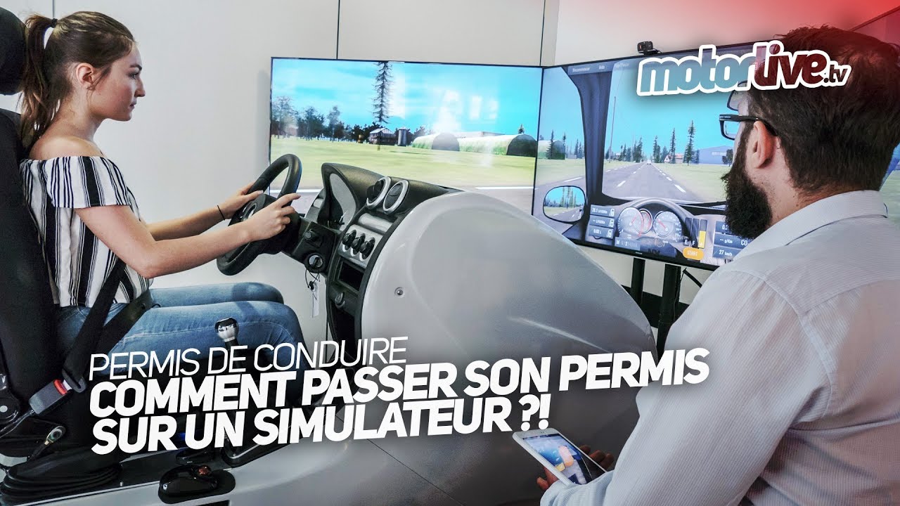 Comment passer son permis sur un simulateur ?! | REPORTAGE 1/2