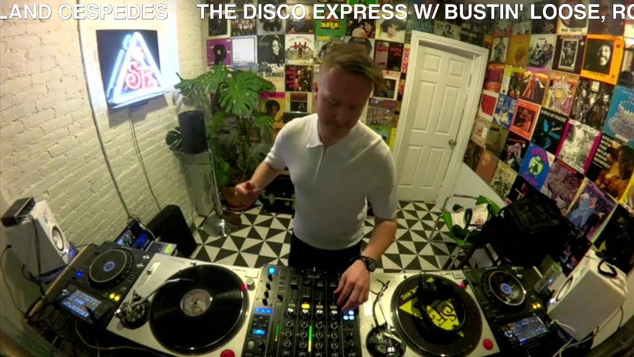SE RADIO - THE DISCO EXPRESS W/ BUSTIN' LOOSE, ROLAND CESPEDES
