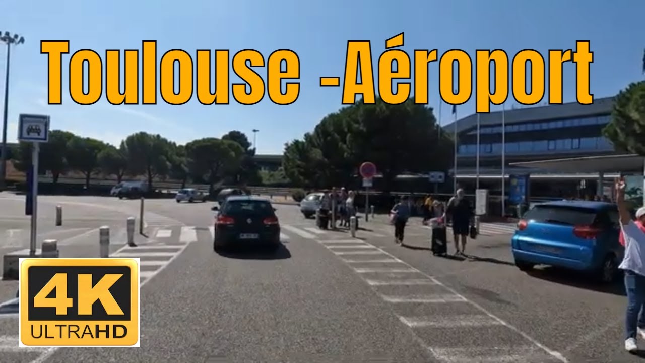 Toulouse -Aéroport -Blagnac - Driving- French region