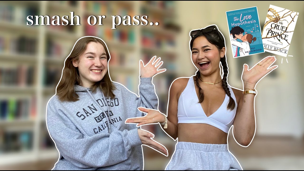 smash or pass: booktok books (ft. maditales)