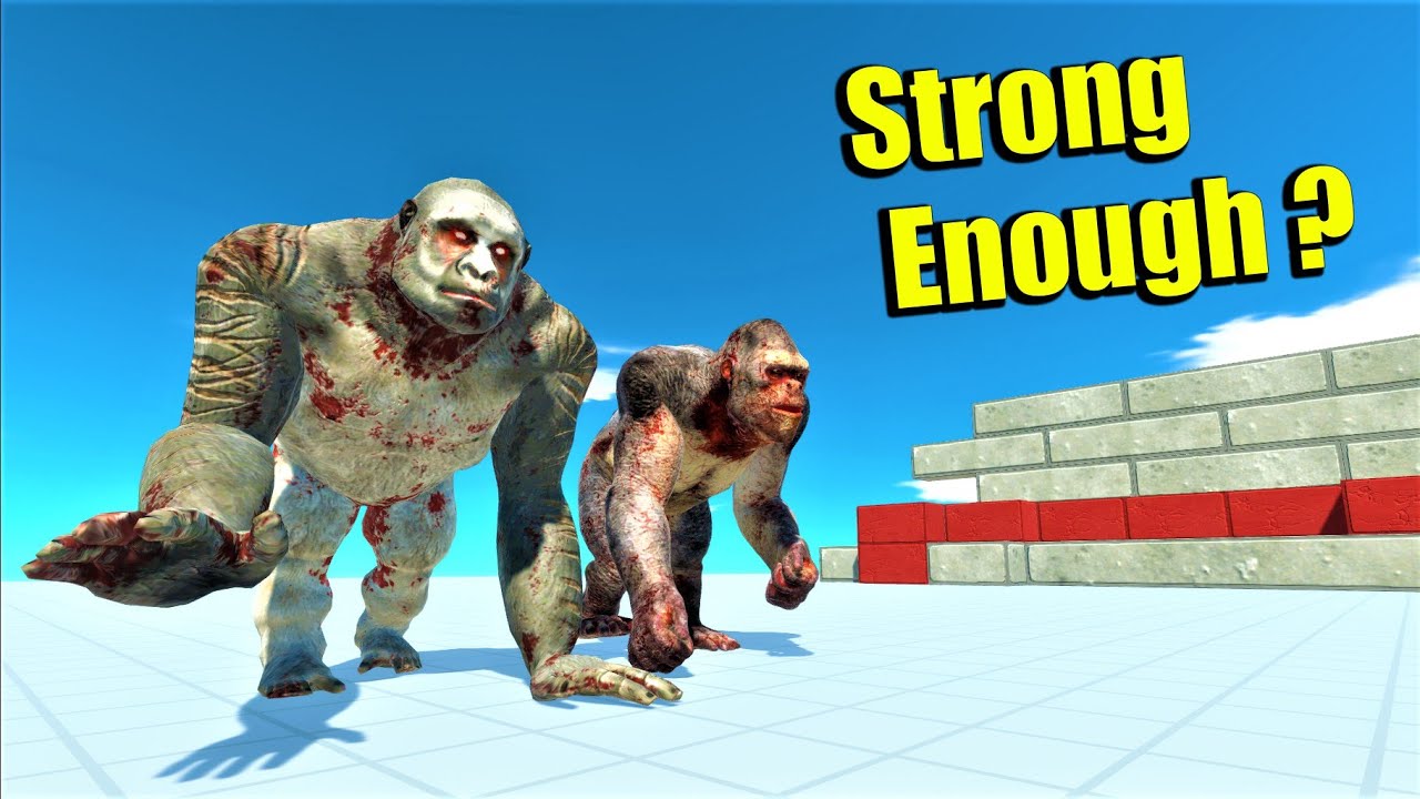 OLD NEW GORO VS 3 STRONGEST UNIT FACTIONS ANIMAL REVOLT BATTLE SIMULATOR