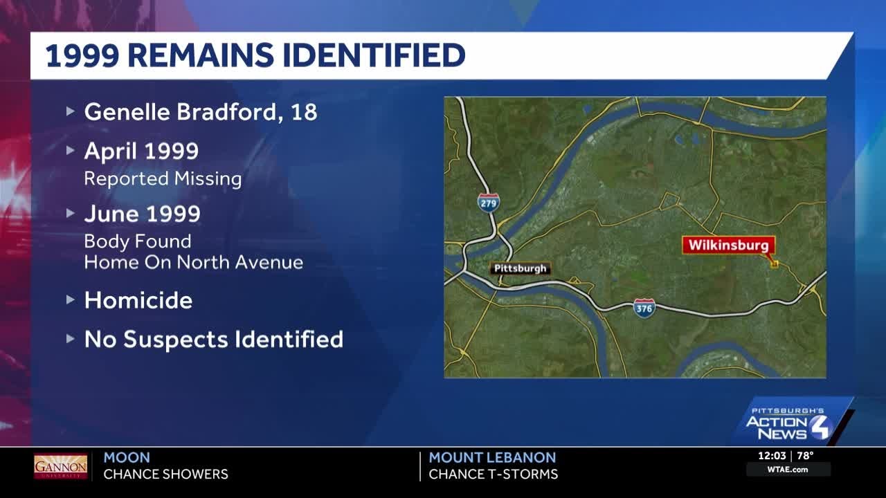 Remains of 18-year-old found in Wilkinsburg basement in 1999 finally identified