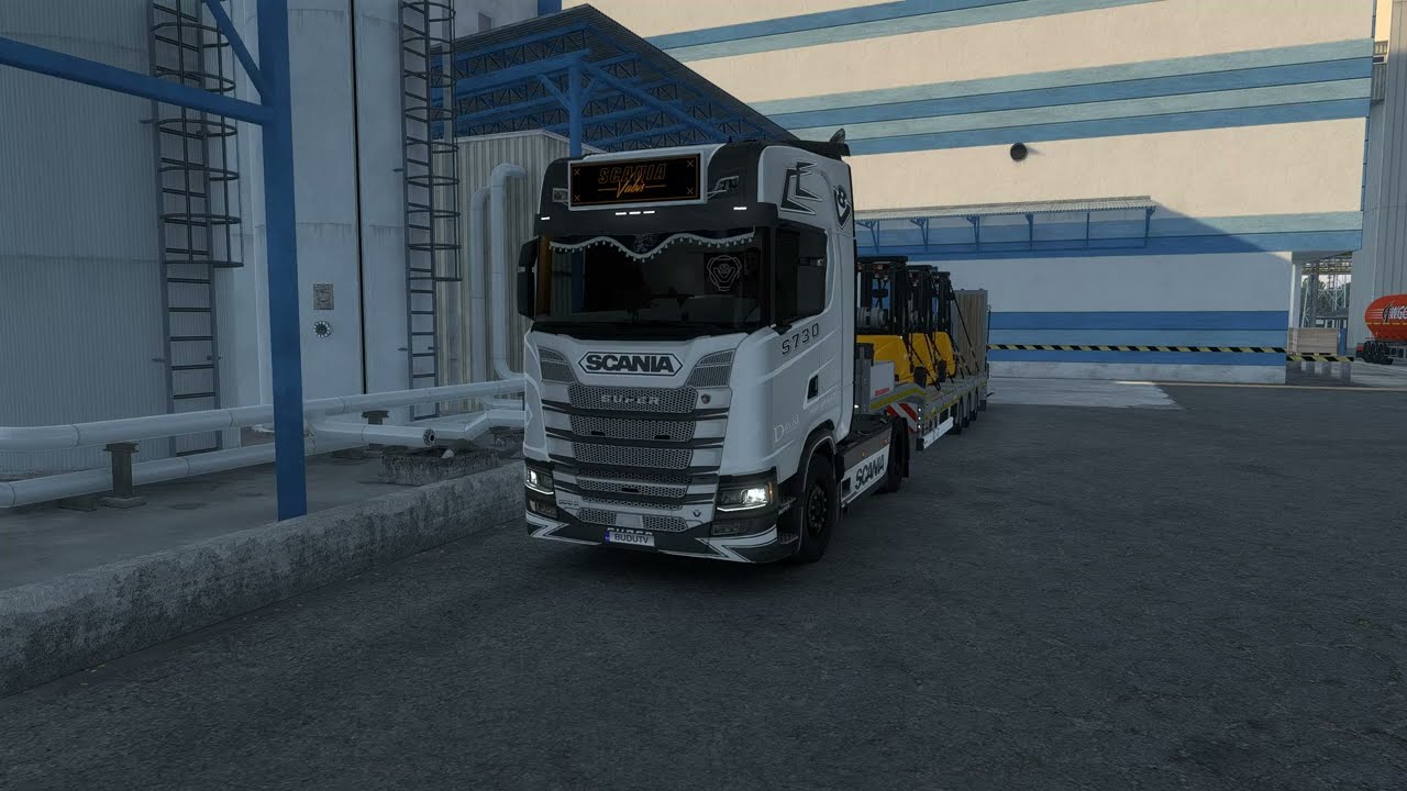VIAGGIO CON SACNIA S EURO TRUCK SIMULATOR 2+ MOD #ets2 #eurotrucksimulator2