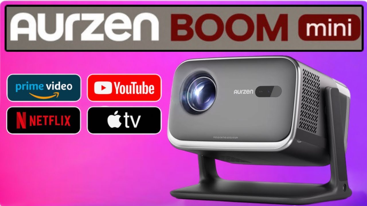The BEST Projector of 2025 | Aurzen BOOM Mini Projector