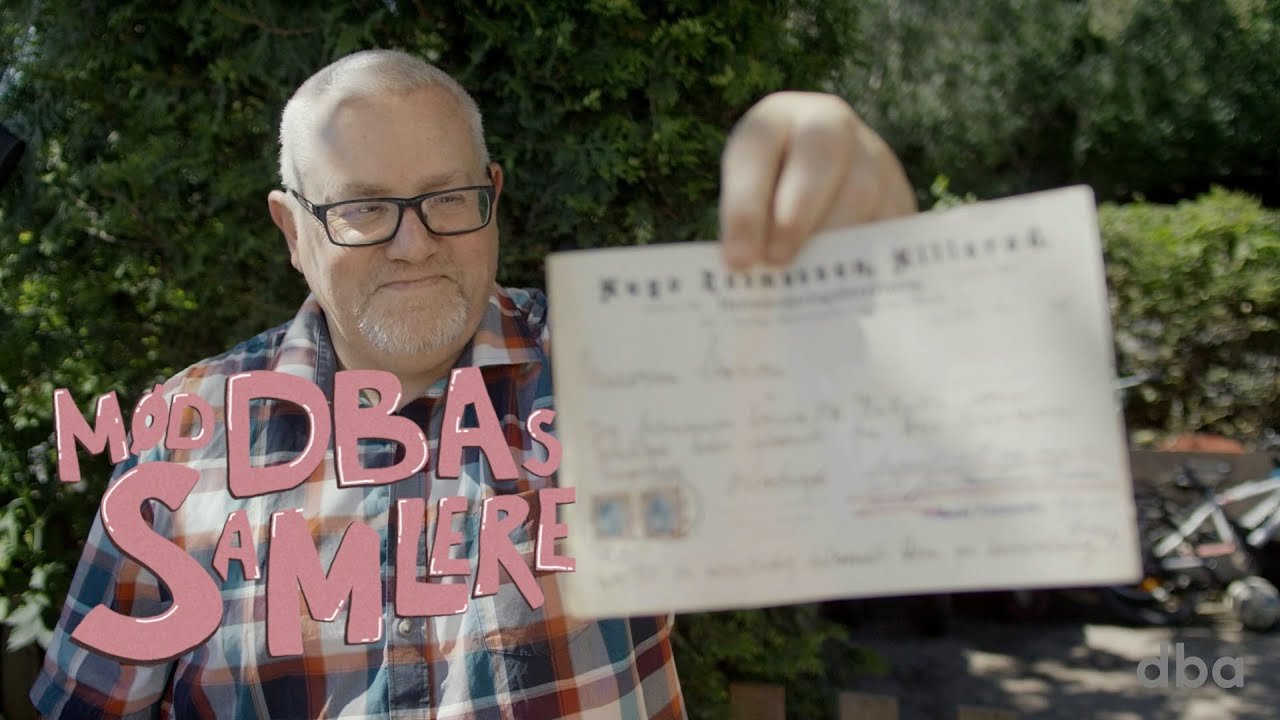 Kenneth har en formue i frimærker