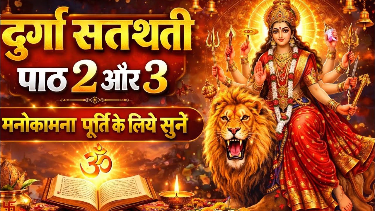 दुर्गा सप्तशती पाठ 2_3 अध्याय | durga saptashati path 2_3 | navratri vrat