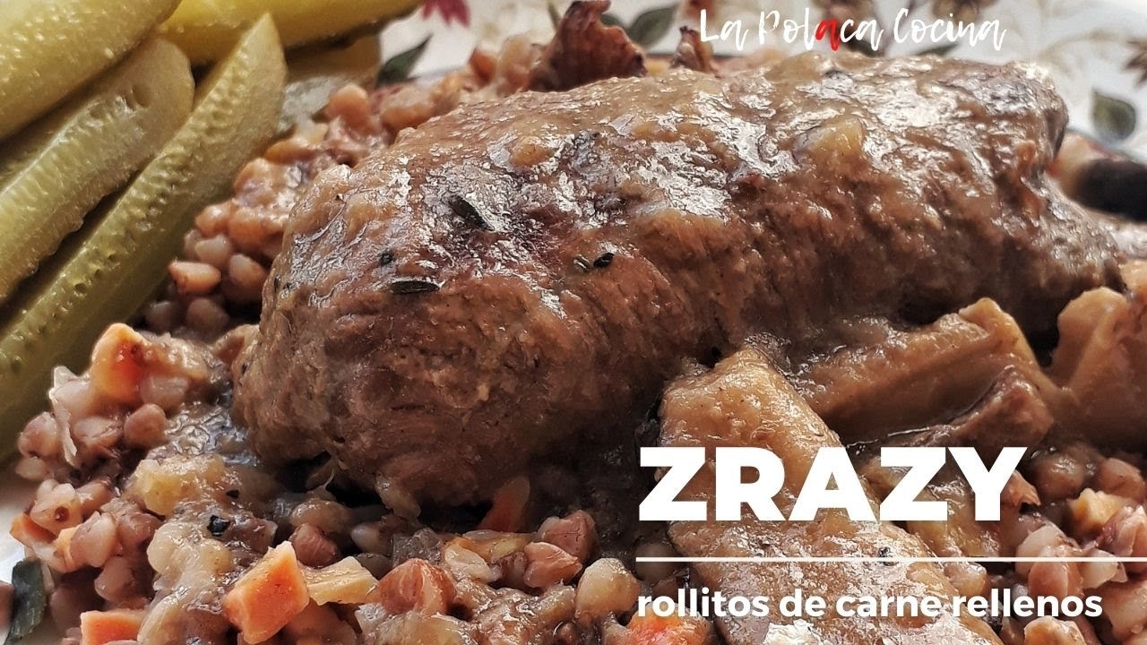 ZRAZY | Receta Polaca | Rollos de carne rellenos | Cocina De Polonia