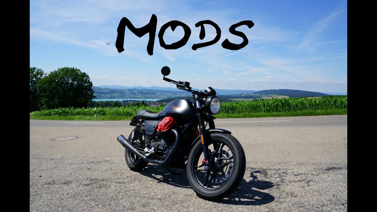 Moto Guzzi V7 III Carbon - Some Mods, detailed Walk-around