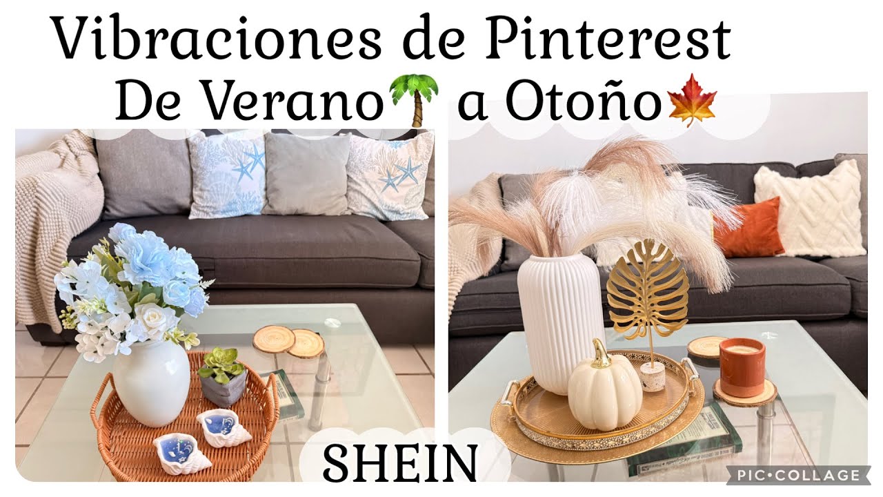 Nueva decoración de otoño 🍁 se va el verano 🌊🌴 sueños de Pinterest realidad #sheinforall 