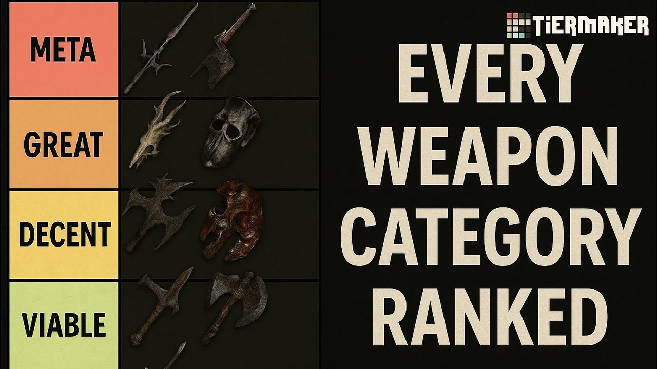 Ranking all weapon categories in Lords of the Fallen after patch 2.0!