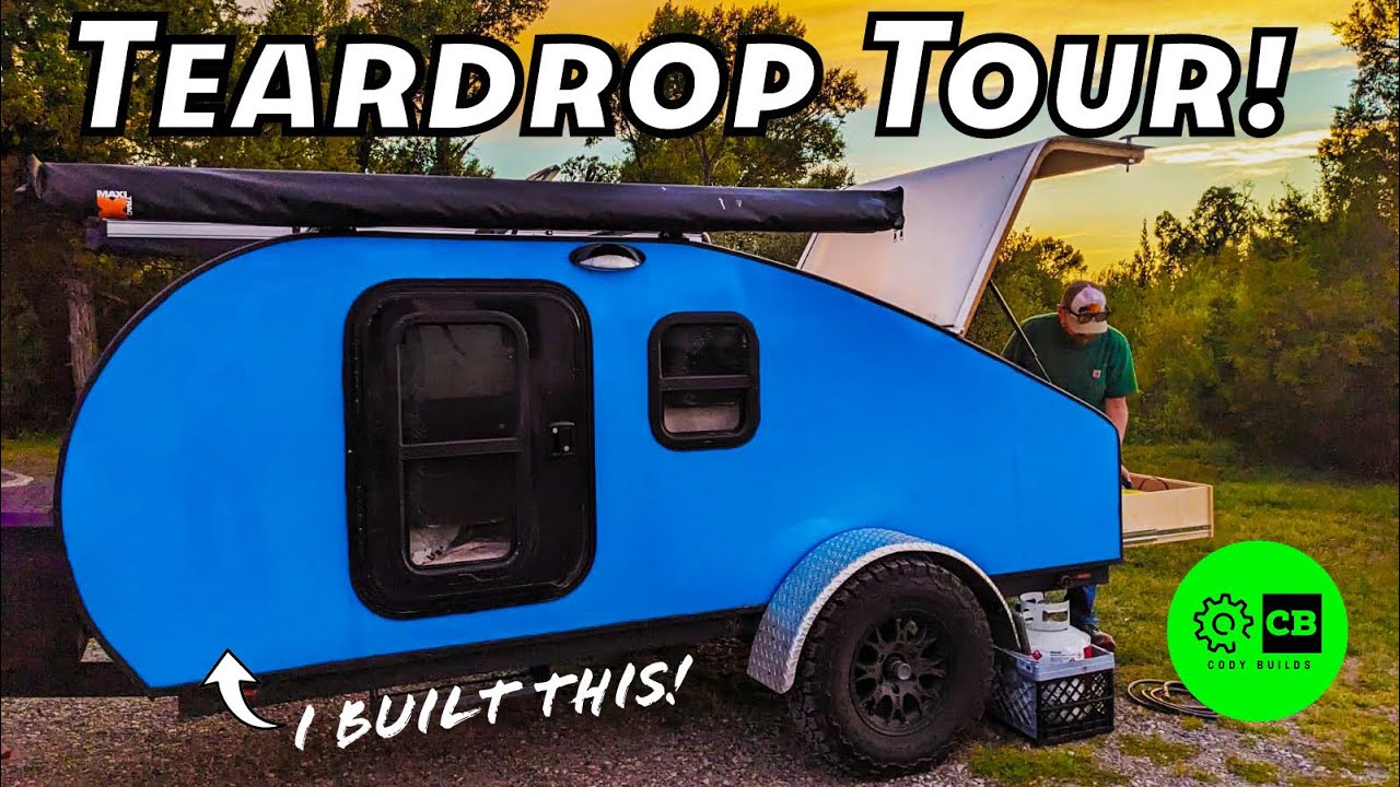 REVEALING My DIY Teardrop Camper!