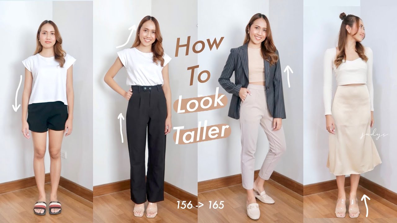 How to แต่งตัวยังไงให้ดูสูง ผอมเพรียว✨ เปลี่ยน 156 เป็น 165 cm | judysday
