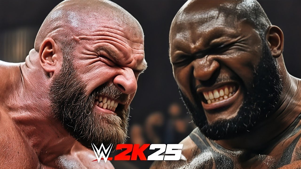 The Game Takes on a Giant! Triple H vs Omos | WWE 2K25