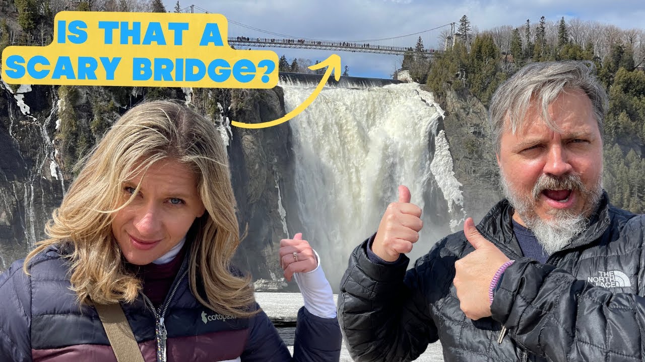 We Visited Quebec's Tallest Waterfall! And a Church!?