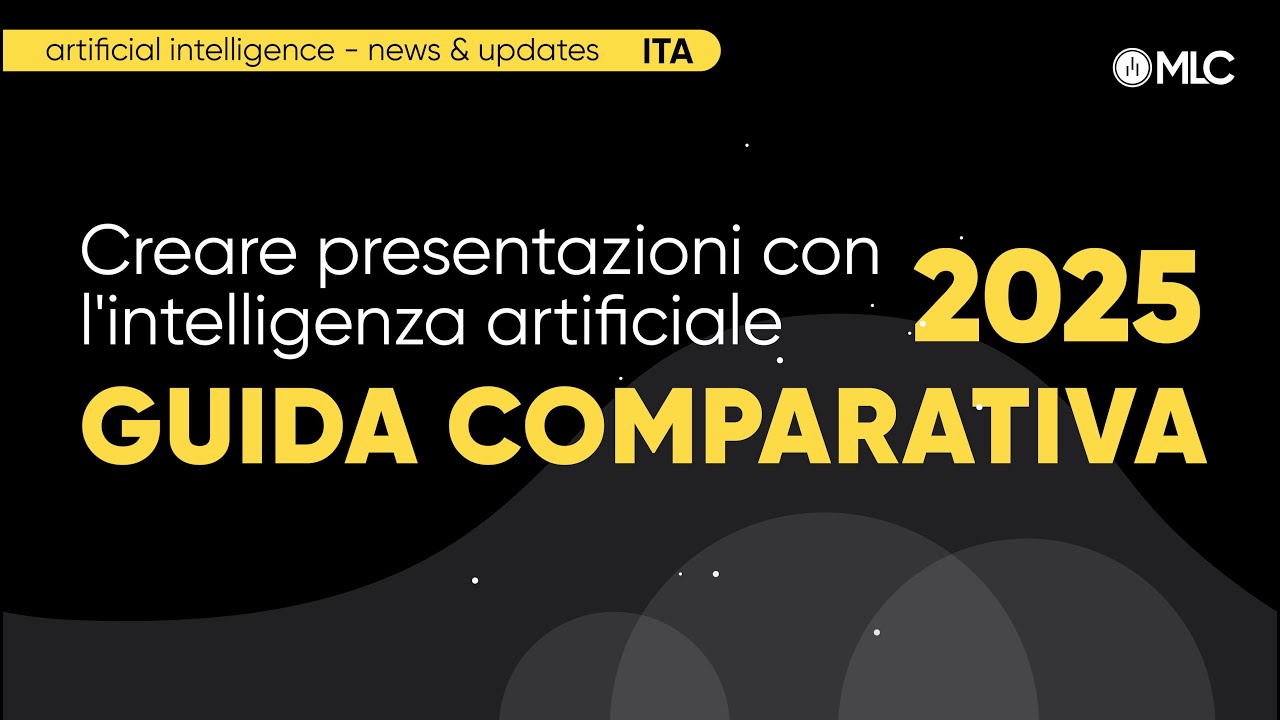 Creare presentazioni con l'intelligenza artificiale guida comparativa 2025