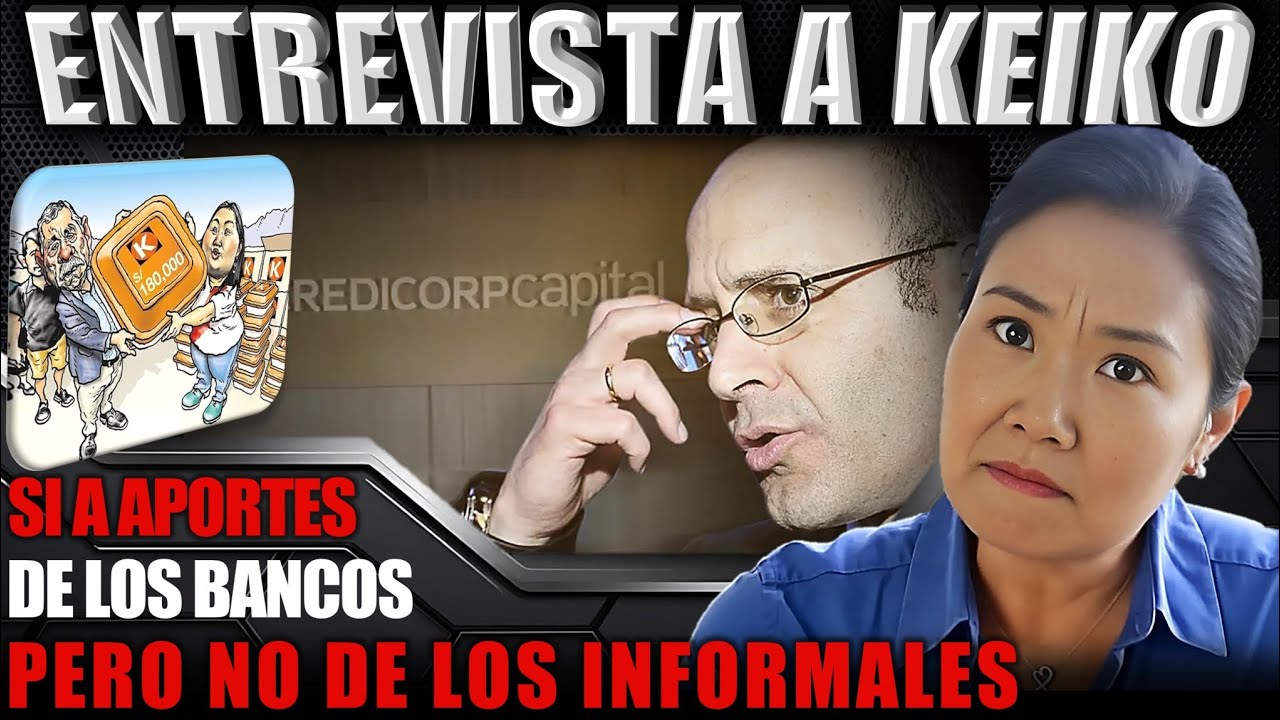 EN ENTREVISTA, KEIKO FUJIMORI NUEVAMENTE LE MINTE A TODOS LOS PERUANOS CON DATOS INEXACTOS