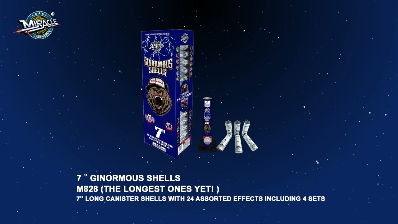 GINORMOUS SHELLS M828