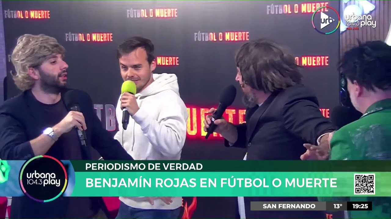 FÚTBOL O MUERTE, con Benjamín Rojas en #VueltaYMedia