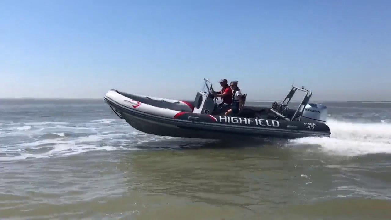 Highfield Patrol 660 and OM 500 Having a blast!