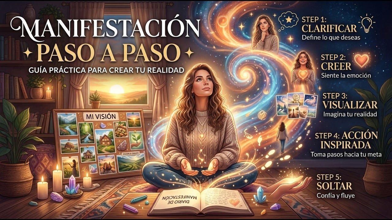 Como Manifestar Paso a Paso y que pasa cuando lo hacemos