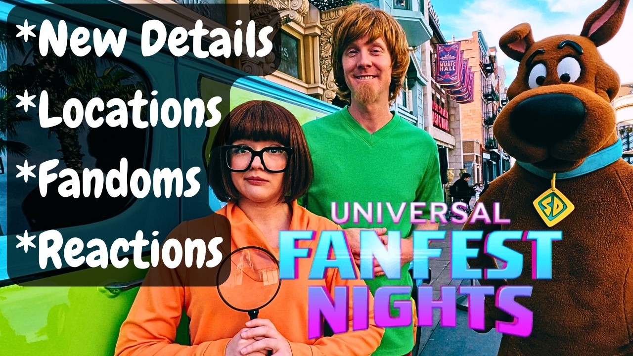 Universal Fan Fest Nights 2026: Every Location, New Details + Scooby-Doo’s Honest Reaction!