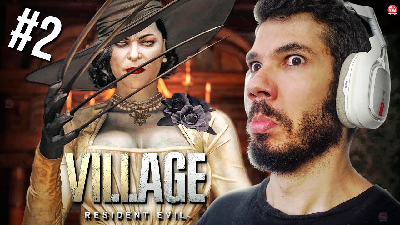 RESIDENT EVIL VILLAGE - #2 : LADY DIMITRESCU PERSEGUINDO no CASTELO, Dublado PT-BR | PS5 em 4k 60fps