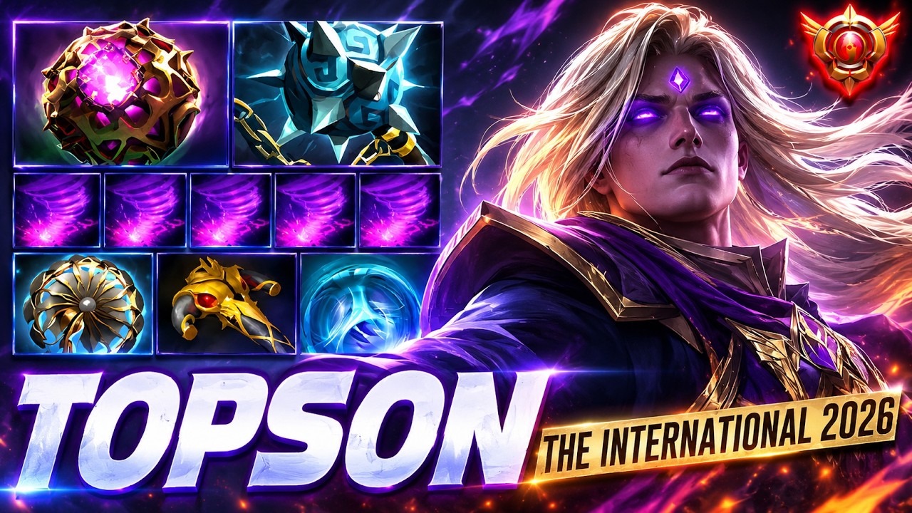 Topson Invoker - INTERNATIONAL 2026 - Dota 2 Pro Gameplay [Watch & Learn]