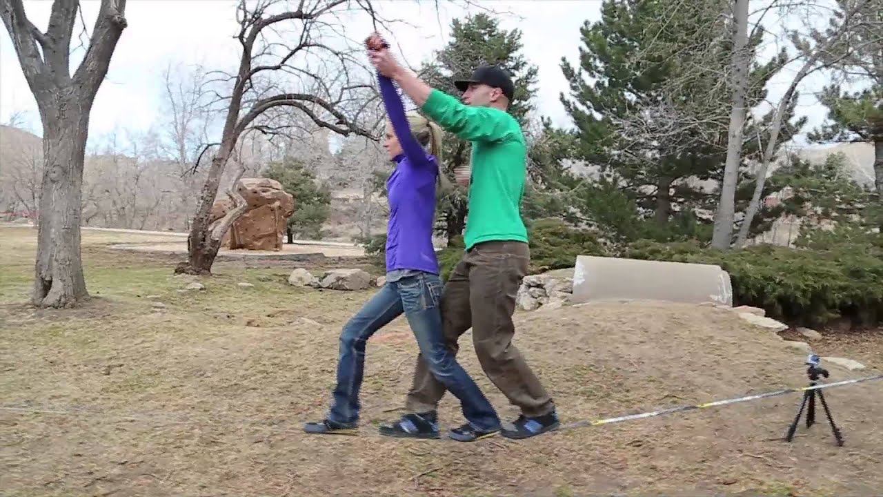 Tandem Slackline
