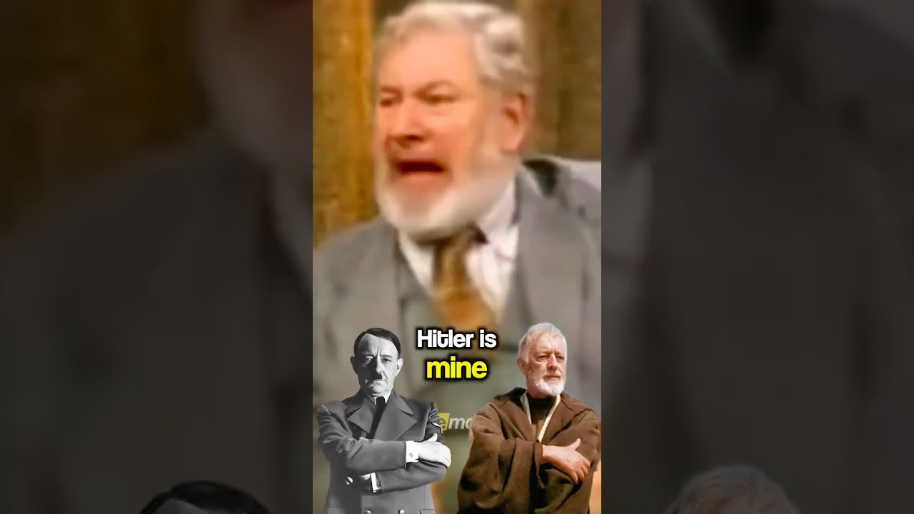 Ustinov HILARIOUS story about sir Alec Guinness playing Hitler