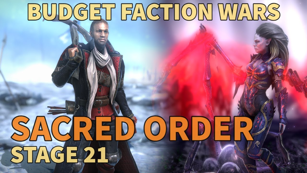 Sacred Order Stage 21 | Budget Faction Wars | Raid Shadow Legends