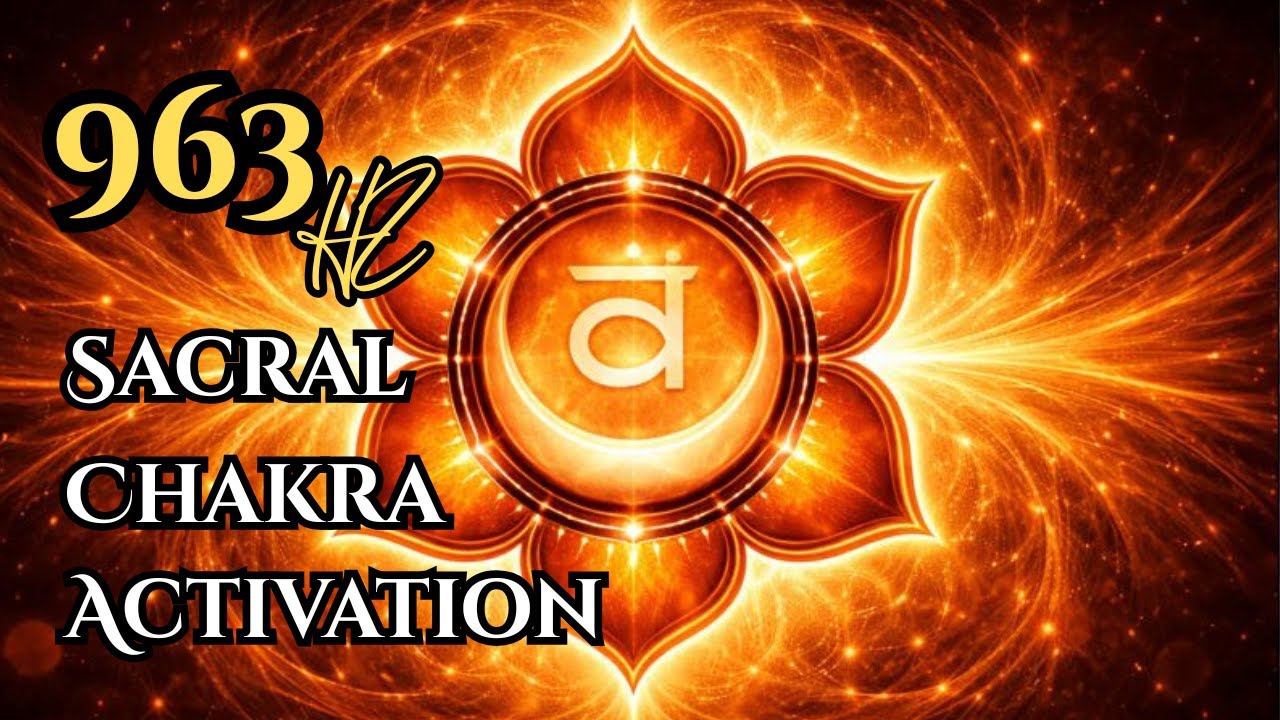 3 Hour Sacral Chakra Music | Release Tension, Unlock Creativity & Emotional Ease 🟠