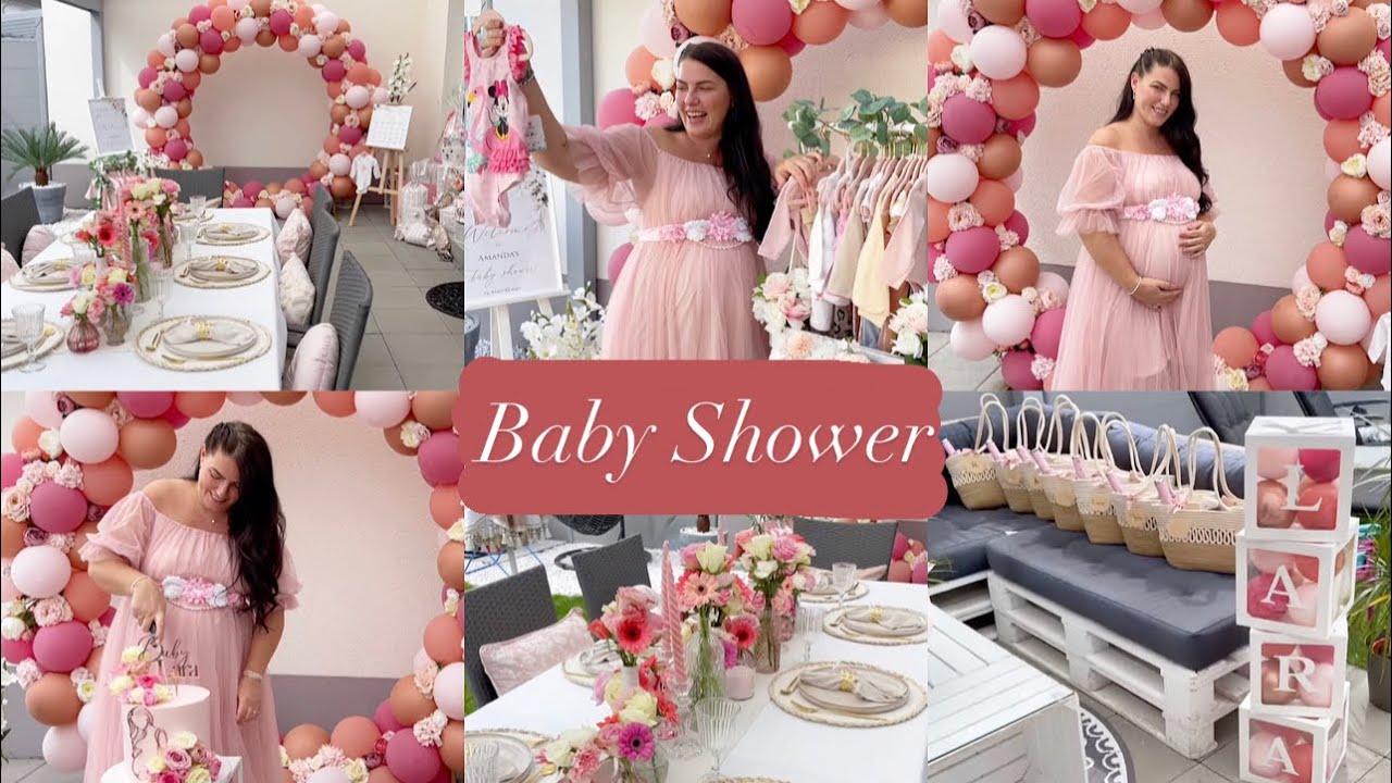 Meine Flower Power BABY SHOWER! Dekoration, Torte, OOTD, Geschenke, Essen, Bodies bemalen, DIY,...