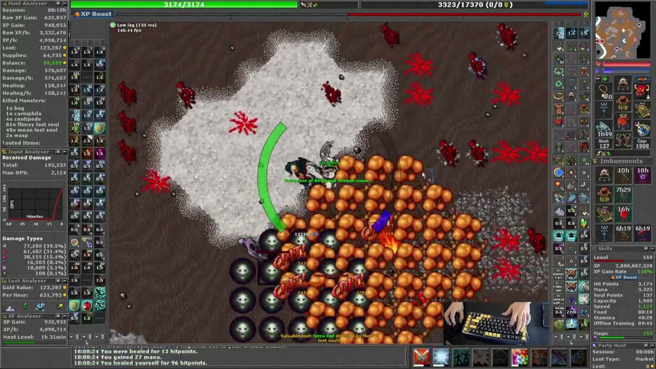 Tibia Flimsy Soul Port Hope ED 559 (not worth it!)