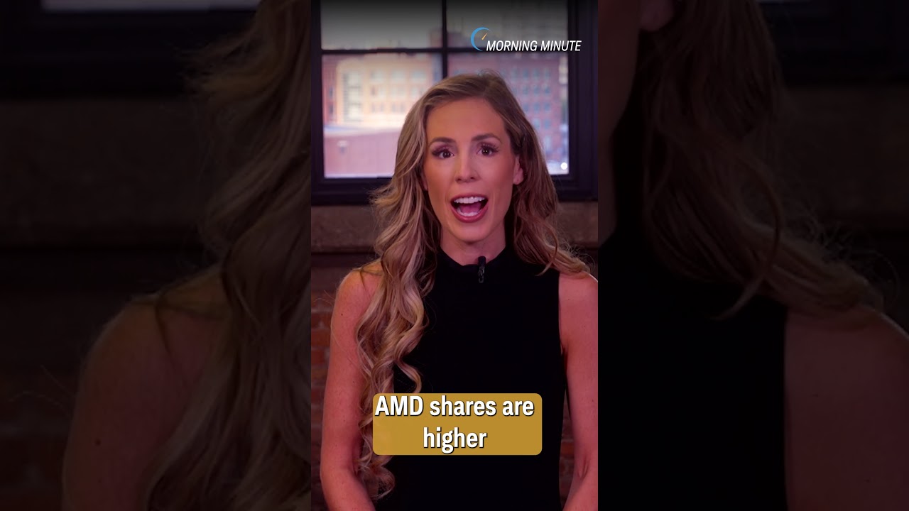 Morning Minute: DKS Falls, AMD Bullishness, MRNA Upgrade #shorts