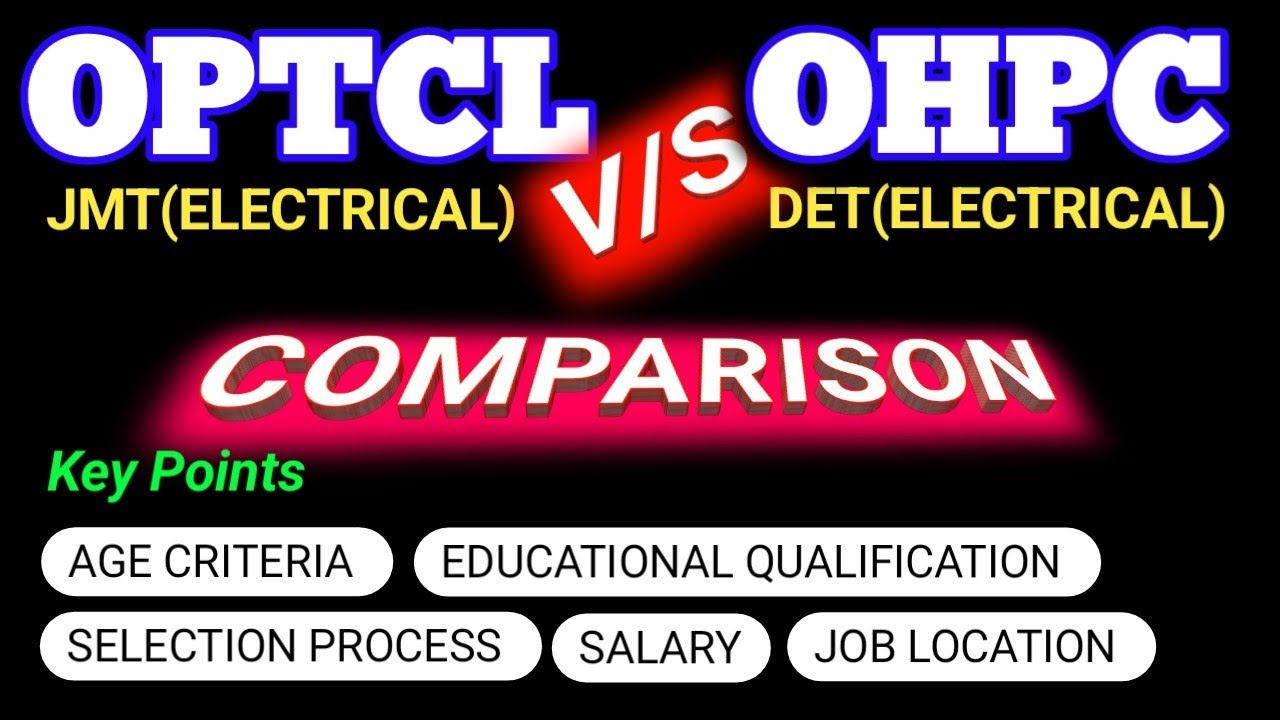 OPTCL JMT vs OHPC DET: Which Career Path is Right for You?