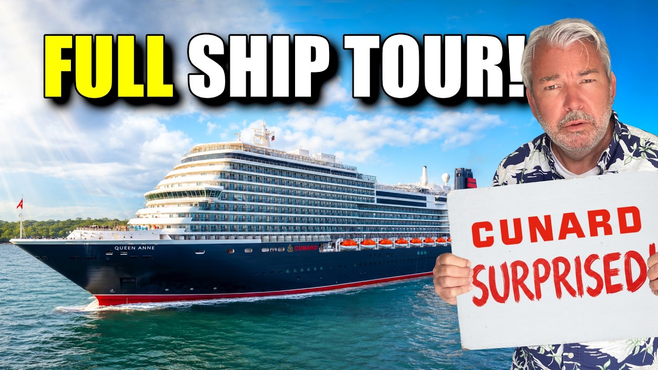 Мы осмотрели ВСЕ палубы лайнера Queen Anne от Cunard... Неужели все ошибались?