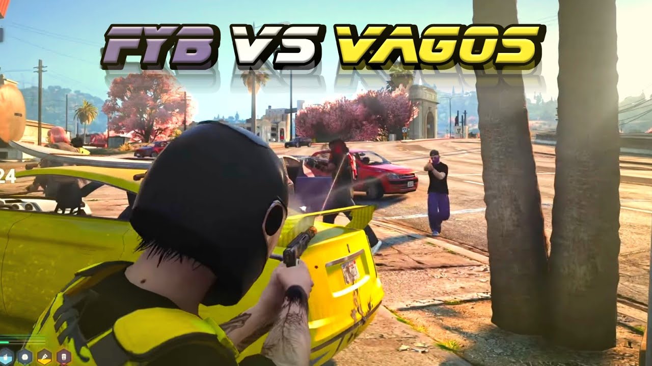 Siphon War 💜Fyb vs Vagos💛 😐 | Soulcity 2.0 Rp Highlights 