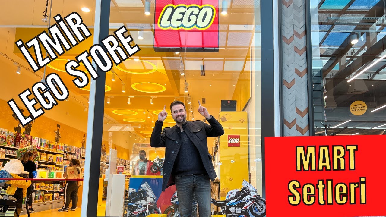İZMİR LEGO STORE VLOG / MART SETLERİ KAPIŞ KAPIŞ