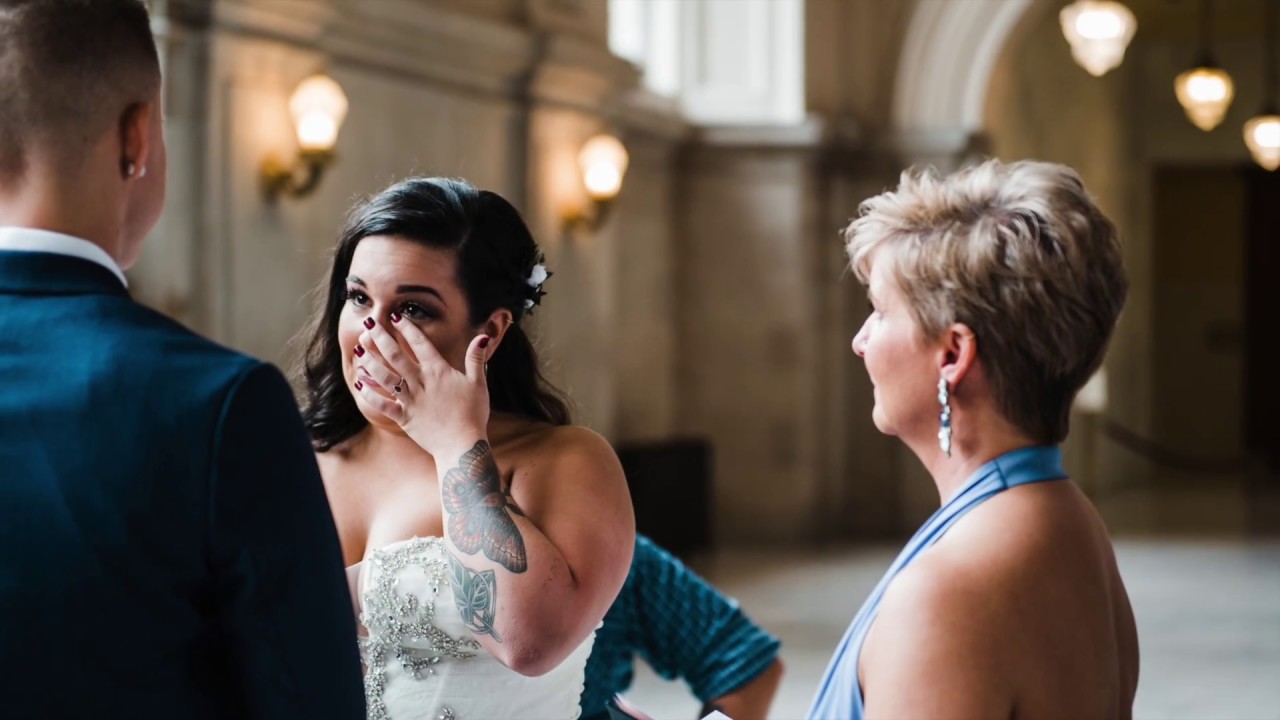 Kasey & Andria - A Wedding at San Francisco City Hall - LGBTQ Wedding Photography | Lesbian Wedding