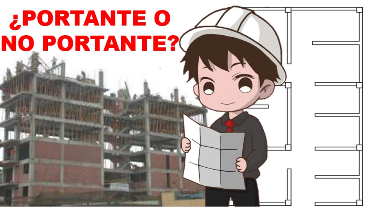 Diferencia entre muro portante y no portante